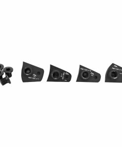 Intravis Pedalier Ta Compatible Ultegra R8100-8170 12V. Noir Pour Plateau X110 (Jeu de 4) - Vis et Cheminee