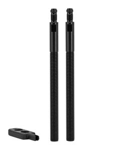 Prolongateur de Valve Presta Velox 80mm Pour Tubeless et Tubetype (Vendu A La Paire Sur Carte)