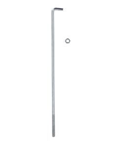 Tige Filetee de Bras Pour Porte Velo Plateforme Peruzzo Pure Instinct Medium (L 41Cm)