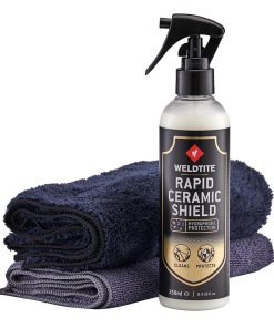 Protecteur Weldtite Velo Rapid Ceramic Shield Spray 250Ml Avec 2 Chiffons Microfibres (Livree En Boite)