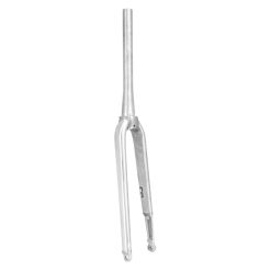 Fourche Cyclo Cross 700C Alu Droite Pivot Alu Conique Lisse 1"1-2 En Bas et 1"1-8-28,6 Exterieur