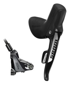 Frein A Disque Route SRAM 11V. Rival Droit Noir Durite 1800mm - Levier-Manette Avec Etrier Flatmount