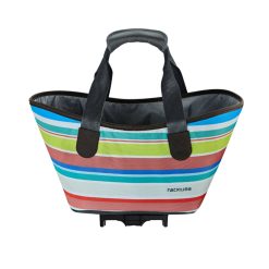 Panier-Sac A Main Velo Racktime Agnetha 2.0 Multicolor Fixation Porte Bagage (L 34Cm X L 26Cm X H 37Cm) - Compatible Systeme Racktime Snapit