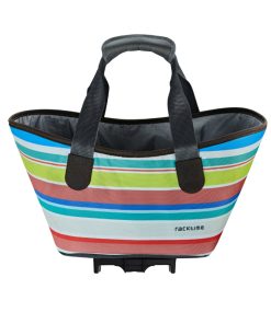 Panier-Sac A Main Velo Racktime Agnetha 2.0 Multicolor Fixation Porte Bagage (L 34Cm X L 26Cm X H 37Cm) - Compatible Systeme Racktime Snapit
