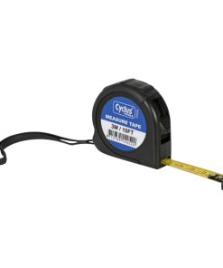 Outil Metre - Ruban A Mesurer Cyclus Noir 3M Avec Verrouillage