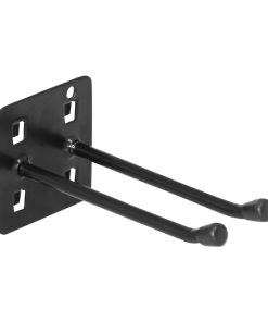 Crochet Double de Fixation Cyclus Panneau A Outils (L 100mm) (A L'Unite) -Made In Cee-