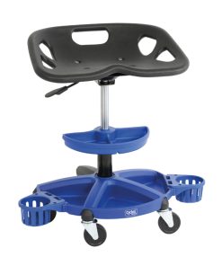 Siege-Tabouret D'Atelier Creeper 2.0 Cyclus Avec Plateau Outil et Porte Conteneur -Made In Cee-