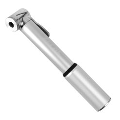 Pompe Mini Route Zefal Road Micro Alu Argent 7Bars L165mm Vp-vs 95G Pour Pneu Section 25 À 32mm Avec Clips Fixation
