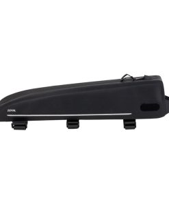 Sacoche de Cadre Velo Zefal Z Adventure T3 Pour 2,2L Noir Etanche Fixation Velcro ( L 440 X 45 X 100mm) Zip Etanche