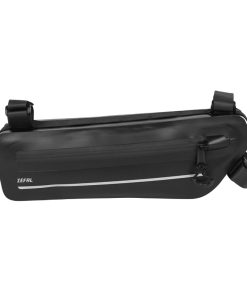Sacoche de Cadre Velo Zefal Z Adventure C2 2,5L Noir Fixation Velcro (340X110X65mm)