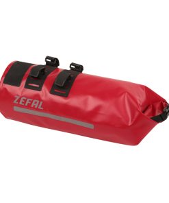 Sacoche de Cintre Guidon-Guidon Velo Zefal Z Adventure F18 Aero Rouge Fixation Velcros (Lg41Cmxd16.5 - 8 Litres)