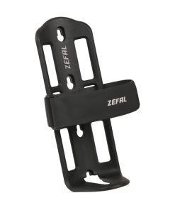 Porte Bidon Zefal Z Adventure Cage Noir Pour Bouteille Eau, Sacoche de Fourche (Resine Thermoplastique) - Sangle Velcro Reglable Pour Bouteille 1.5L