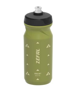 Bidon Zefal Sense Soft 65 Vert Olive 600 ml (Bouchon Visser et Tetine Etanche) (Hauteur 193mm - Poids 77G)