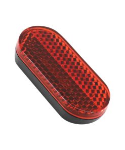 Reflecteur - Catadioptre Tige de Selle Rouge Adhesif - 50X22 (Vendu A L'Unite)