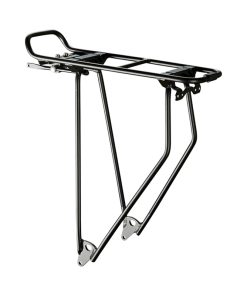 Porte Bagage Velo Arriere A Tringles Racktime Stand It 2.0 Touring Noir 29" Compatible Systeme Racktime Snapit 2.0 -Poids Maxi 25Kgs