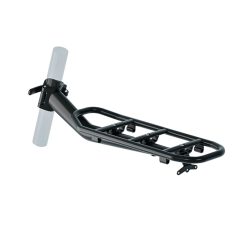 Porte Bagage Velo Arriere Sur Tige de Selle Racktime Clip It 2.0 Noir Compatible Systeme Racktime Snapit 2.0 -Poids Maxi 10Kgs