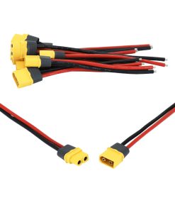 Connecteur Xt60 Trottinette 5 Males et 5 Femelles L 100 mm -Selection Gravity-