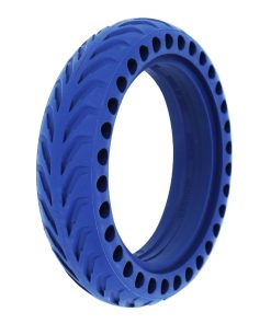 Pneu Trottinette Plein Alveole 8.5 X 2.00 Color Bleu - Largeur Interieur 34 mm (Pour Xiaomi M365 et Autres)