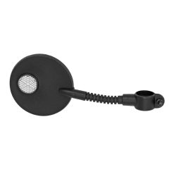 Retroviseur Velo - Trottinette Gauche Ou Droit Newton Rond Fixation (Reglable 3 Positions) (Miroir Diam 8 Cm)