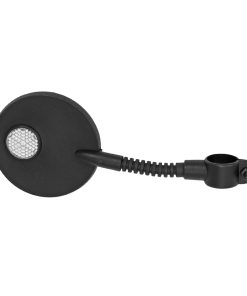 Retroviseur Velo - Trottinette Gauche Ou Droit Newton Rond Fixation (Reglable 3 Positions) (Miroir Diam 8 Cm)