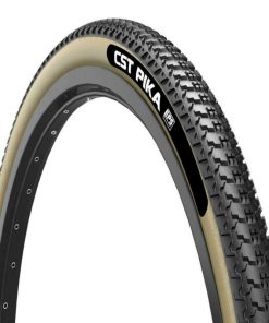Pneu Gravel 700 X 42 Cst Pika Protection Tubeless Ready Noir-Beige TS (42-622) - Dual Compound