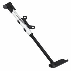 Pompe Mini Route-VTT Giyo Corps Alu Argent Vp-vs (Poignee En T) (Sur Carte) - Lg 270mm et 8 Bars