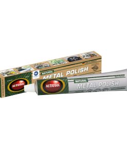 Polish Metal Autosol Natural (Tube 75 Ml) (Poli Tout Metal : Alu, Inox, Acier...) (Made In Germany - Qualite Premium)