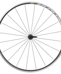 Roue Route Patin Blocage 700 Mavic Aksium Avant Noir 20 Rayons Jante 622-17