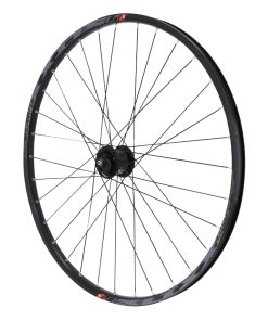 Roue VTT Disque Blocage 29" Klixx Double Paroi Avant Noir Moyeu Shimano Centerlock Dynamo 6 Volt-3W - Cpk - Jante 23C 32 Rayons