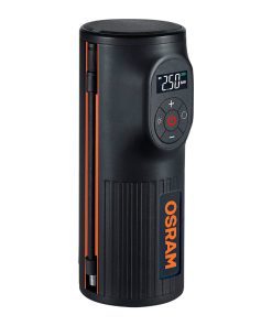 Compresseur-Gonfleur-Pompe Universel Multifonctions Tyre Inflate 2000 (12V) (Fonction Eclairage, Batterie de Secours) (Inclus Support Pour Velo) Chargement Usb -OSRAM-