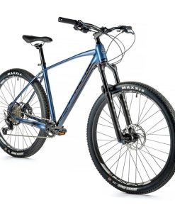 Velo Musculaire VTT 29 Leader Fox Emporia Bleu Tigre 11V Cadre 18 Pouces (Taille Adulte 170 À 178 Cm)