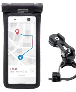 Support Smartphone-Telephone Velo Sp Connect Pack-Kit Coque Universelle Taille L Noir Spc+