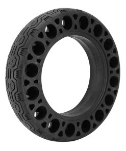 Pneu Trottinette Plein Alveole 60-70-6.5 Noir (Pour Segway Ninebot Max G30 et Autres)