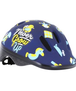 Casque Velo Enfant-Bebe Polisport Toys Bleu Taille 44-48Cm Avec Molette (Vendu Sur Carte)