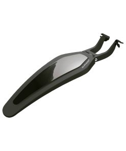 Garde Boue VTT Ar 16'' À 29" Polisport S-Mud Mtb Reglable Noir (Sur Rail de Selle) Longueur 380mm