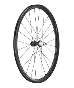 Roue Gravel Disque 700 Campagnolo Levante Arriere Noir Centerlock Cassette Campa N3W 13V Tubeless Ready Axe Traversant 12X142 24 Rayons Jante 25C