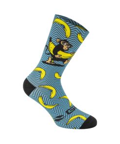 Chaussettes-Socquettes Ete Gist Trendy Banana 38-42 Ecologique - Hauteur 20Cm (Paire) -5863