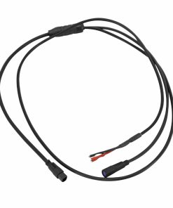 Cable Connexion Moteur Bafang M500 Pour Eclairage Arriere Lg 800mm et Controleur Lg 300mm ( Attention Pour Connectique Capteur 4 Pins)
