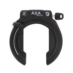 Antivol Velo Fer A Cheval Axa Block Xxl Noir Grande Ouverture 58mm Noir (Sans Fixation) - Securite Niveau 12-15