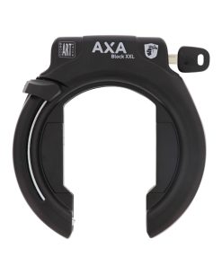Antivol Velo Fer A Cheval Axa Block Xxl Noir Grande Ouverture 58mm Noir (Sans Fixation) - Securite Niveau 12-15