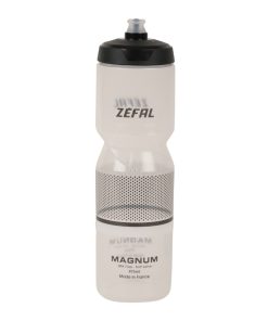Bidon Zefal Magnum 1L Translucide Fume Tetine Soft-Cap (Vissable) (Se Monte Sur Tous Les Porte-Bidons)