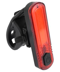 Eclairage Velo Usb Arriere Sur Tige de Selle Gravity Bar Noir 30 Lumens (Fonctions Fixe, Sos et Clignotant) - Non Homologue -