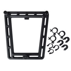 Platine Noir Pour Fixation Du Systeme Mik Studs - S'Adapte Sur Les Porte Bagage Standard (Support Avec Kit Adaptation) (Vendu A L'Unite)