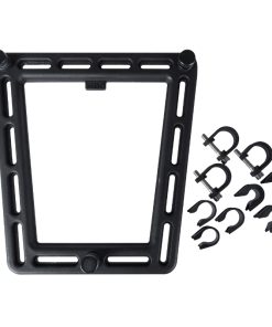 Platine Noir Pour Fixation Du Systeme Mik Studs - S'Adapte Sur Les Porte Bagage Standard (Support Avec Kit Adaptation) (Vendu A L'Unite)