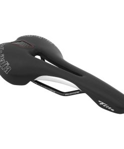 Selle Route-VTT Italia Flite Flow Noir 275X145 Rail Manganese Poids 235Grs (Sur Carte)