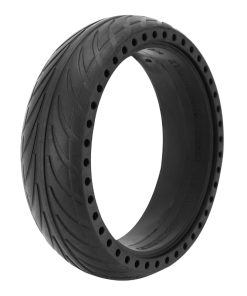 Pneu Trottinette Plein Alveole 8 X 2.125 Noir - Largeur Interieur 42 mm