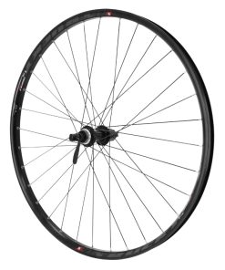 Roue Vtt Disque Blocage 29" Trucky 30 Tubeless Ready Arriere Centerlock Noir Moyeu Shimano Mt200 Cassette 11-10V Jante 30C 32 Rayons