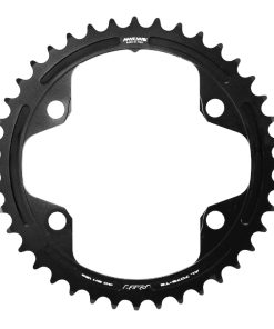 Plateau Route 4 Branches D.110 Pour Shimano 105 R7100 - Ultegra R8100 Miche 40 Dents Interieur Noir 12V.