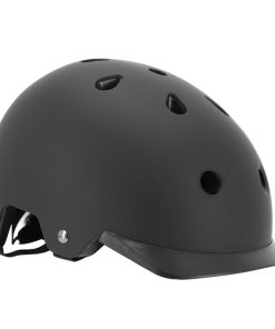 Casque Velo Adulte Auvray Urban Noir Avec Eclairage Integre Sur Molette Reglable Taille 54-58