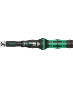 Cle Dynamometrique Wera Click Torque A5 Carre 1-4 Serrage de 2,5 A 25 Nm Noir-Vert (Debrayable) (Vendu A L'Unite) -Marque Allemande Pour Les Ateliers-